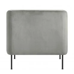Fredriks Fauteuil Bleecker - Velours Gris, Fauteuil 1 Place Confortable et Élégant -Pas Cher Fauteuils Magasin 1000216232 210107 16315400283 DETAILS P000000001000216232