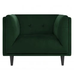 Red Living Fauteuil Botley en Velours Vert Foncé - Confort et Élégance -Pas Cher Fauteuils Magasin 1000216237 210210 07565000029 DETAILS P000000001000216237