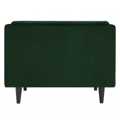 Red Living Fauteuil Botley en Velours Vert Foncé - Confort et Élégance -Pas Cher Fauteuils Magasin 1000216237 210210 07565200031 DETAILS P000000001000216237