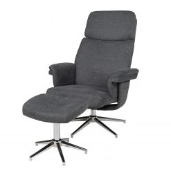Duo Collection Fauteuil relax Sudbury - Tissu Gris, Confort et Élégance