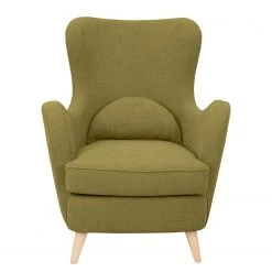 Fauteuil Moulton - Tissu structuré Talta Vert olive | Fauteuil 1 place confortable -Pas Cher Fauteuils Magasin 1000224291 200916 14012800526 DETAILS P000000001000224291
