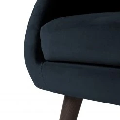 Ridgevalley Fauteuil Volonne - Velours Ravi Bleu foncé | Fauteuil 1 place élégant et confortable -Pas Cher Fauteuils Magasin 1000227292 210319 14052200046 DETAILS P000000001000227292