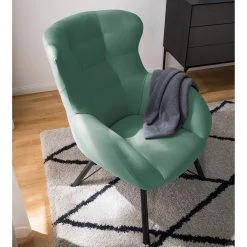 Fauteuil Newfield Loftscape - Tissu Mori Vert Menthe - Confort et Élégance -Pas Cher Fauteuils Magasin 1000227353 210428 11280700028 MOOD DETAILS P000000001000227353 mood