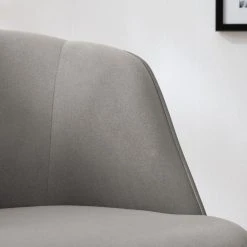 Ridgevalley Fauteuil Voiteur - Microfibre Sela Gris, Fauteuil 1 Place Confortable et Élégant -Pas Cher Fauteuils Magasin 1000227385 210506 10191200070 DETAILS P000000001000227385