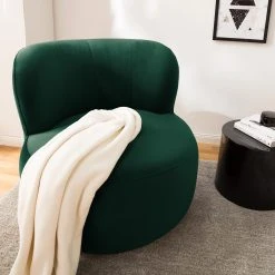 Fauteuil Lovelock en Velours Ravi Vert Vieilli - Confort et Style par Loftscape -Pas Cher Fauteuils Magasin 1000227449 210420 07554300007 MOOD DETAILS P000000001000227449 mood