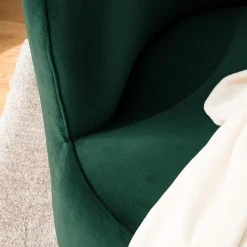 Fauteuil Lovelock en Velours Ravi Vert Vieilli - Confort et Style par Loftscape -Pas Cher Fauteuils Magasin 1000227449 210420 07554300009 DETAILS P000000001000227449