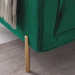 Fauteuil Borlo - Vert foncé | Fauteuil 1 place design | Jack & Alice -Pas Cher Fauteuils Magasin 1000227603 210702 06194400072 DETAILS P000000001000227603