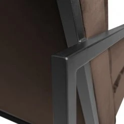 Fauteuil Novella - Velours Ravi Marron foncé | Confort et Élégance | Ars Manufacti -Pas Cher Fauteuils Magasin 1000231867 210205 07352900357 DETAILS P000000001000231867