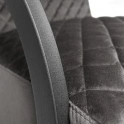 Fauteuil Liez en Velours Ravi Gris - Confort et Élégance | ars manufacti -Pas Cher Fauteuils Magasin 1000231882 210205 07403200511 DETAILS P000000001000231882