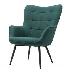 Fauteuil Bixby Mørteens en Velours côtelé Gris - Confort et Élégance