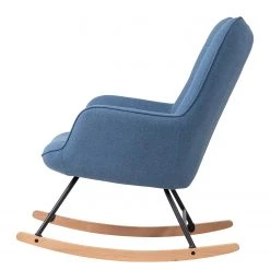 Fauteuil à bascule Mørteens Vessey I - Tissu Bleu ciel - Confort et style -Pas Cher Fauteuils Magasin 1000235806 210126 13063200061 DETAILS P000000001000235806