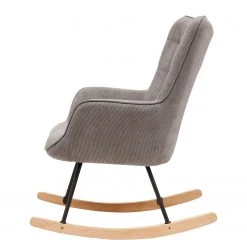 Mørteens Fauteuil à Bascule Vessey II en Velours côtelé Cappuccino - Confort et Élégance -Pas Cher Fauteuils Magasin 1000235807 210126 13064200068 DETAILS P000000001000235807