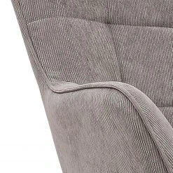 Mørteens Fauteuil à Bascule Vessey II en Velours côtelé Cappuccino - Confort et Élégance -Pas Cher Fauteuils Magasin 1000235807 210126 13064300069 DETAILS P000000001000235807