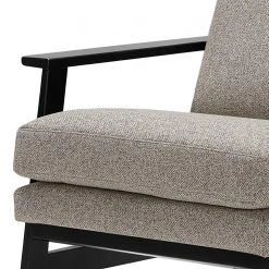 Fauteuil 1 Place Studio Copenhagen Pepper - Tissu Shina Gris clair et Noir -Pas Cher Fauteuils Magasin 1000238830 210121 14453100530 DETAILS P000000001000238830