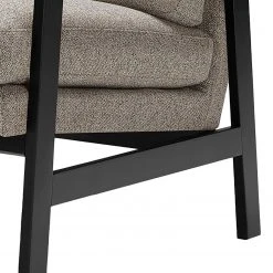 Fauteuil 1 Place Studio Copenhagen Pepper - Tissu Shina Gris clair et Noir -Pas Cher Fauteuils Magasin 1000238830 210121 14453100531 DETAILS P000000001000238830