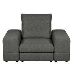 Fredriks Fauteuil XXL Gurat - Tissu Sada Gris - Fauteuil 1 Place Confortable et Moderne -Pas Cher Fauteuils Magasin 1000243227 210330 18212800152 DETAILS P000000001000243227