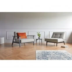 Innovation Möbel Fauteuil Splitback Eik - Tissu Mixed Dance : 521 Grey - Noir | Fauteuil 1 Place Moderne et Confortable -Pas Cher Fauteuils Magasin 1000244300 210218 15051000221 MOOD DETAILS P000000001000244300 mood