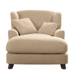 Fauteuil 1 place Norrwood Loveuse Liwan - Tissu Gila Beige | Confort et élégance -Pas Cher Fauteuils Magasin 1000248677 210317 15121700063 DETAILS P000000001000248677