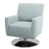 Loftscape Fauteuil Lancie - Tissu Gila Bleu Pastel | Confort et Élégance