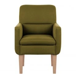 Loftscape Fauteuil Juillac - Tissage à plat - Tissu Olea: Vert olive - Fauteuil 1 place élégant -Pas Cher Fauteuils Magasin 1000253984 210413 13352000012 DETAILS P000000001000253984