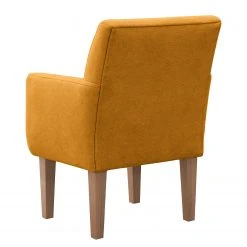 Loftscape Fauteuil Gramont - Tissu Eteri : Jaune moutarde | Fauteuil 1 place design et confortable -Pas Cher Fauteuils Magasin 1000254017 210413 13363900263 DETAILS P000000001000254017