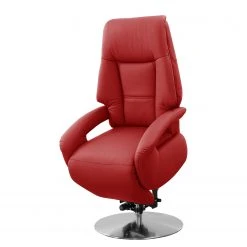 Fauteuil Relax Fredriks Givors - Cuir Rouge - Fonction Relaxation & Aide au Redressement | Confort Haut de Gamme -Pas Cher Fauteuils Magasin 1000254179 210426 12301500258 DETAILS P000000001000254179