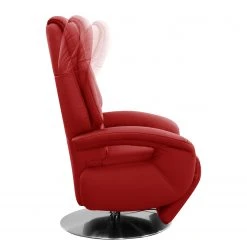 Fauteuil Relax Fredriks Givors - Cuir Rouge - Fonction Relaxation & Aide au Redressement | Confort Haut de Gamme -Pas Cher Fauteuils Magasin 1000254179 210426 12301500260 DETAILS P000000001000254179