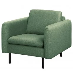Fauteuil La Motte Norrwood - Tissu Sogol Vert - Sans repose-pieds - Confort et Élégance