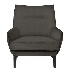 Studio Copenhagen Fauteuil Vieux Vichy Gris en Cuir Lecia | Fauteuil 1 Place Design -Pas Cher Fauteuils Magasin 1000256589 210722 16134700335 DETAILS P000000001000256589