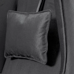 Bizzarto Fauteuil Caleta - Tissu Velours Onoli Anthracite - Fauteuil 1 place élégant et confortable -Pas Cher Fauteuils Magasin 1000256766 210427 09293800345 DETAILS P000000001000256766