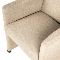 Fauteuil Konna Tissage à Plat Sable - Loftscape - Confort et Élégance -Pas Cher Fauteuils Magasin 1000262165 220407 070 DETAILS P000000001000262165