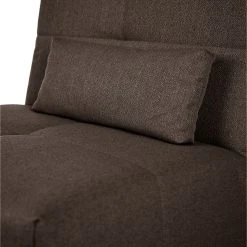 Loftscape Fauteuil convertible Kassari - Tissage à plat - Marron foncé - Fauteuils 1 place -Pas Cher Fauteuils Magasin 1000262200 220407 110 DETAILS P000000001000262200