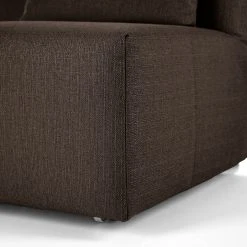 Loftscape Fauteuil convertible Kassari - Tissage à plat - Marron foncé - Fauteuils 1 place -Pas Cher Fauteuils Magasin 1000262200 220407 120 DETAILS P000000001000262200