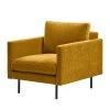 Mørteens Fauteuil Landos - Tissu Velia: Jaune maïs - Fauteuil 1 place élégant et confortable -Pas Cher Fauteuils Magasin 1000265009 210827 06180300350 IMAGE P000000001000265009
