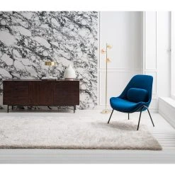 Studio Copenhagen Fauteuil Evie II - Velours Bleu foncé / Noir - Design moderne et confortable -Pas Cher Fauteuils Magasin 1000273471 220919 020 MOOD DETAILS P000000001000273471 mood