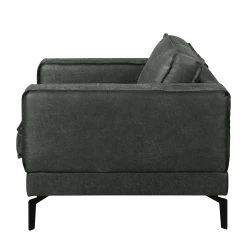Fauteuil Hanks Aspect Cuir Vieilli Microfibre Yaka Noir - Ars Manufacti - Confort et Élégance -Pas Cher Fauteuils Magasin 1000283521 210817 15274600970 DETAILS P000000001000283521