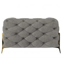 Jack & Alice Fauteuil Laviva II - Velours Ravi: Taupe, Fauteuil 1 place élégant et confortable -Pas Cher Fauteuils Magasin 1000288399 210928 11463500723 DETAILS P000000001000288399