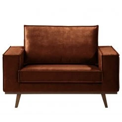 Fredriks Fauteuil Jurga - Velours Tomi: Marron, Fauteuil 1 place, Confort et Élégance -Pas Cher Fauteuils Magasin 1000291477 210927 13063800248 DETAILS P000000001000291477