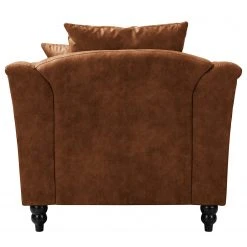 Fauteuil 1 Place Red Living Lovis - Microfibre Rica Cognac, Confort et Style -Pas Cher Fauteuils Magasin 1000298871 211214 18020100810 DETAILS P000000001000298871