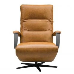 Fauteuil relax Asunden - Aspect cuir vieilli - Tissu composite Bulan: Camel - ars manufacti -Pas Cher Fauteuils Magasin 1000306818 220331 040 DETAILS P000000001000306818