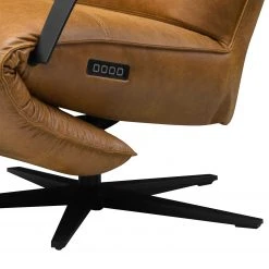 Fauteuil relax Asunden - Aspect cuir vieilli - Tissu composite Bulan: Camel - ars manufacti -Pas Cher Fauteuils Magasin 1000306818 220331 090 DETAILS P000000001000306818