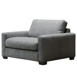 Fredriks Fauteuil Circle - Tissage à plat - Tissu Vega Gris clair | Fauteuil 1 place design et confortable