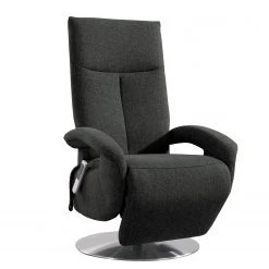 Fauteuil relax Leesburg en tissu Amra Anthracite - Fonction relaxation - Réglage électrique 2 moteurs | Loftscape -Pas Cher Fauteuils Magasin 1000313418 211217 13410900280 DETAILS P000000001000313418