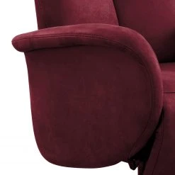 Fauteuil relax Nesebar I - Microfibre Flavie Bordeaux - Fonction relaxation, réglage manuel -Pas Cher Fauteuils Magasin 1000313432 211217 13415300399 DETAILS P000000001000313432