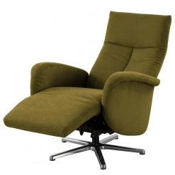 Fauteuil Relax Nesebar II - Tissu Olea Vert Olive - Fonction Relaxation - Réglage Électrique 2 Moteurs - Loftscape -Pas Cher Fauteuils Magasin 1000313435 211217 13442600655 DETAILS P000000001000313435