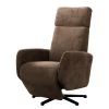 Loftscape Fauteuil relax Gosport - Microfibre Flavie: Nougat - Relaxation et Redressement Électrique