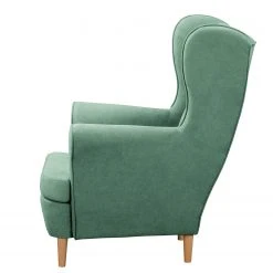 Fauteuil bergère Ranu I en microfibre Enza vert menthe - Norrwood -Pas Cher Fauteuils Magasin 1000329982 220304 040 DETAILS P000000001000329982