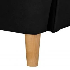 Norrwood Fauteuil bergère Ranu II en Microfibre Jada Noir - Confort et Élégance -Pas Cher Fauteuils Magasin 1000329985 220304 064 DETAILS P000000001000329985