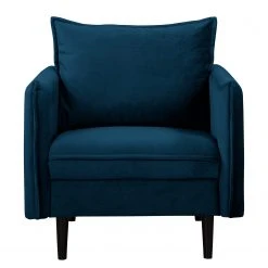 Norrwood Fauteuil Palawan - Velours Ravi Bleu marine - Fauteuil 1 place élégant et confortable -Pas Cher Fauteuils Magasin 1000330008 220304 040 DETAILS P000000001000330008