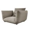 Loftscape Fauteuil Olympus - Tissu Polly Gris, Confort Moderne pour Votre Salon -Pas Cher Fauteuils Magasin 1000330874 220214 010 IMAGE P000000001000330874